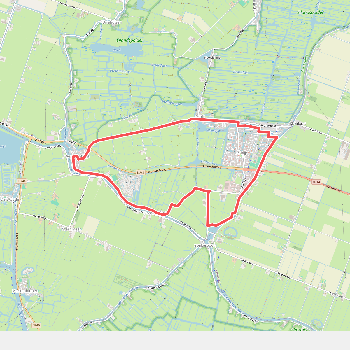 Ommetje Graft- De Rijp (groen)