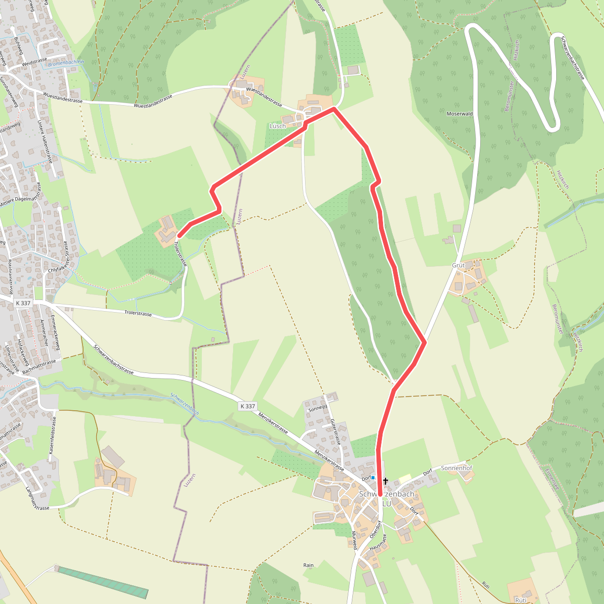 Schwarzenbach - Trolerhof