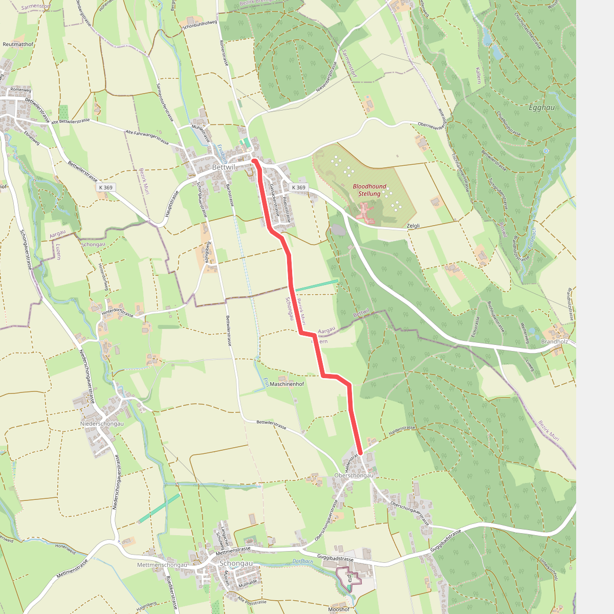 Bettwil - Oberschongau