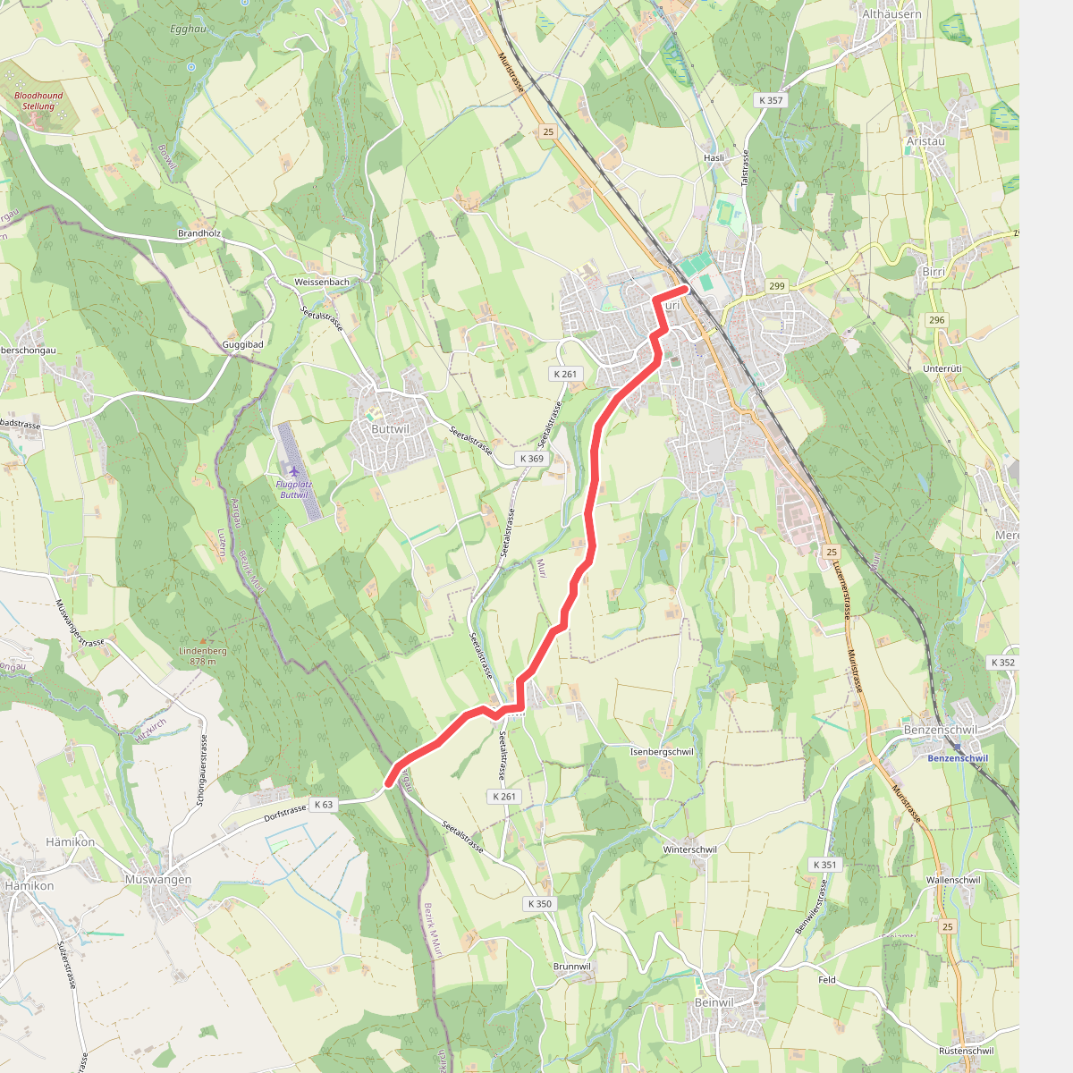 Muri - Geltwil - Schlatt
