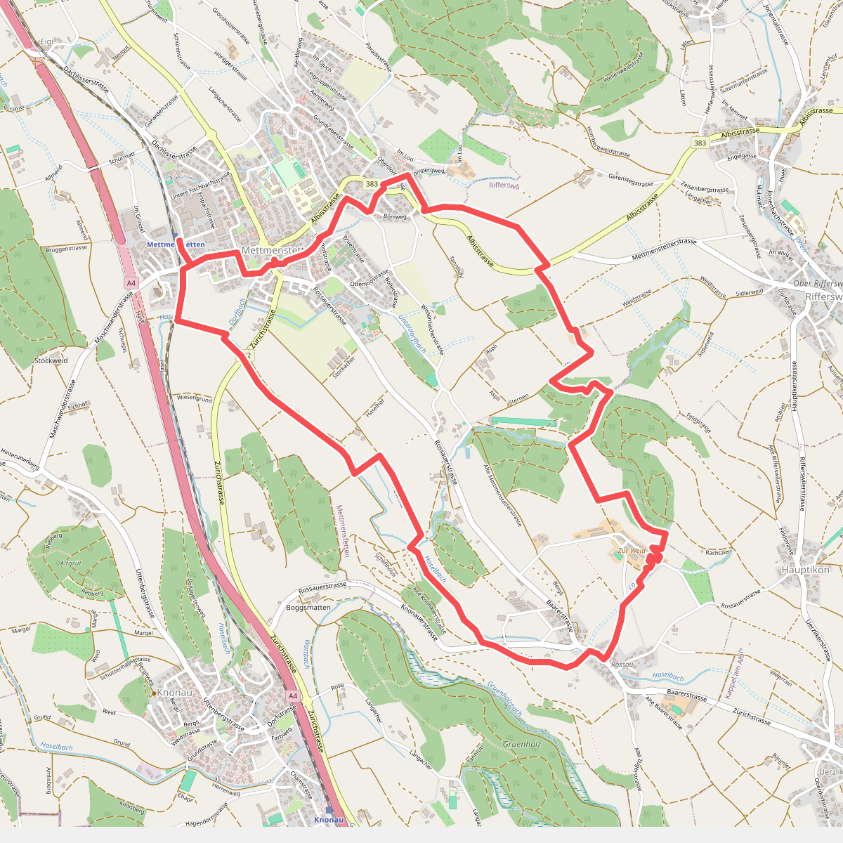 Mättmiwäg 2 Rossau via Sternen