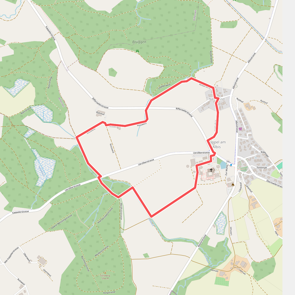 Rund-Wanderweg Kloster Kappel