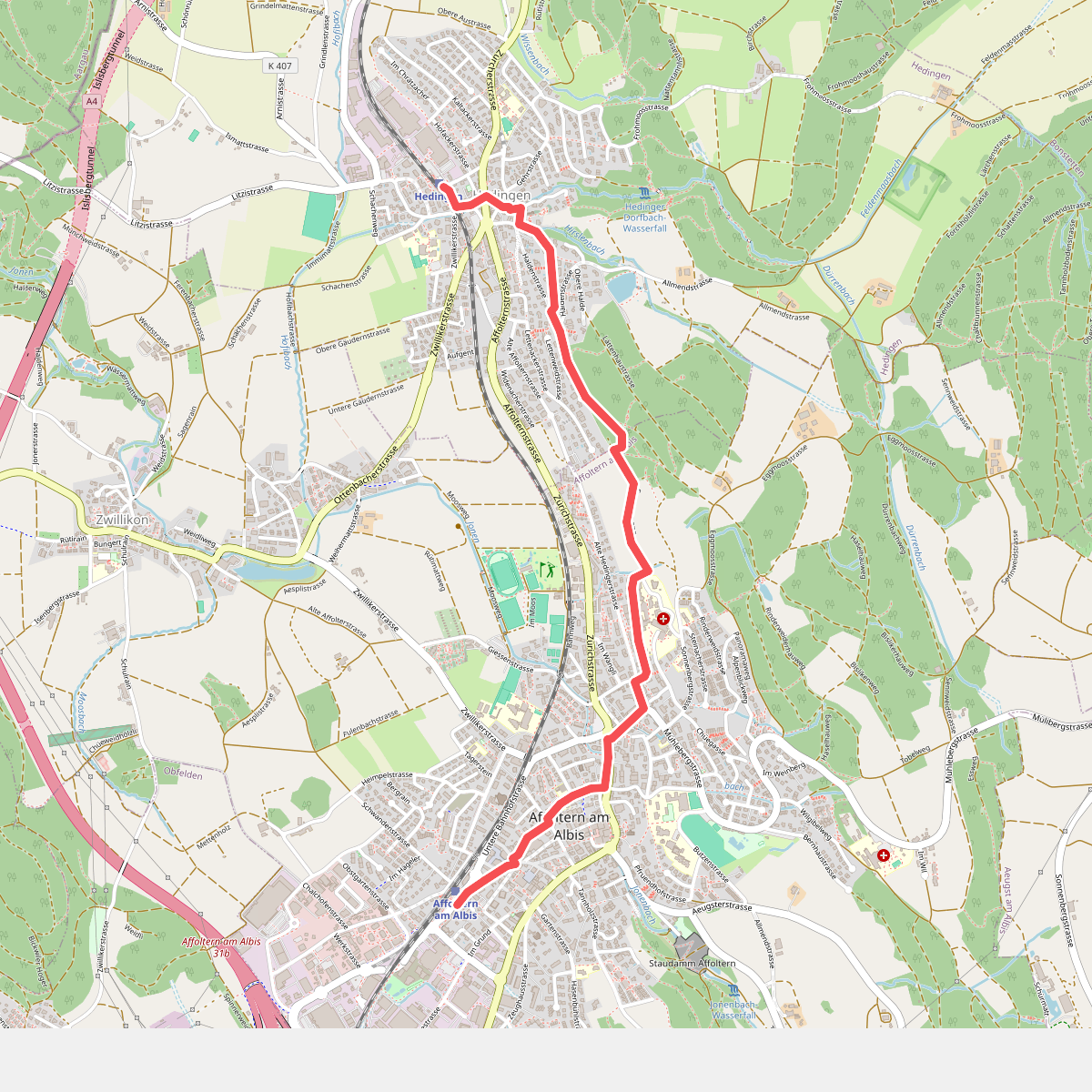 Affoltern a. A. - Hedingen
