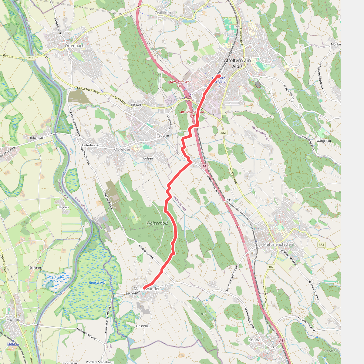 Affoltern a. A. - Maschwanden