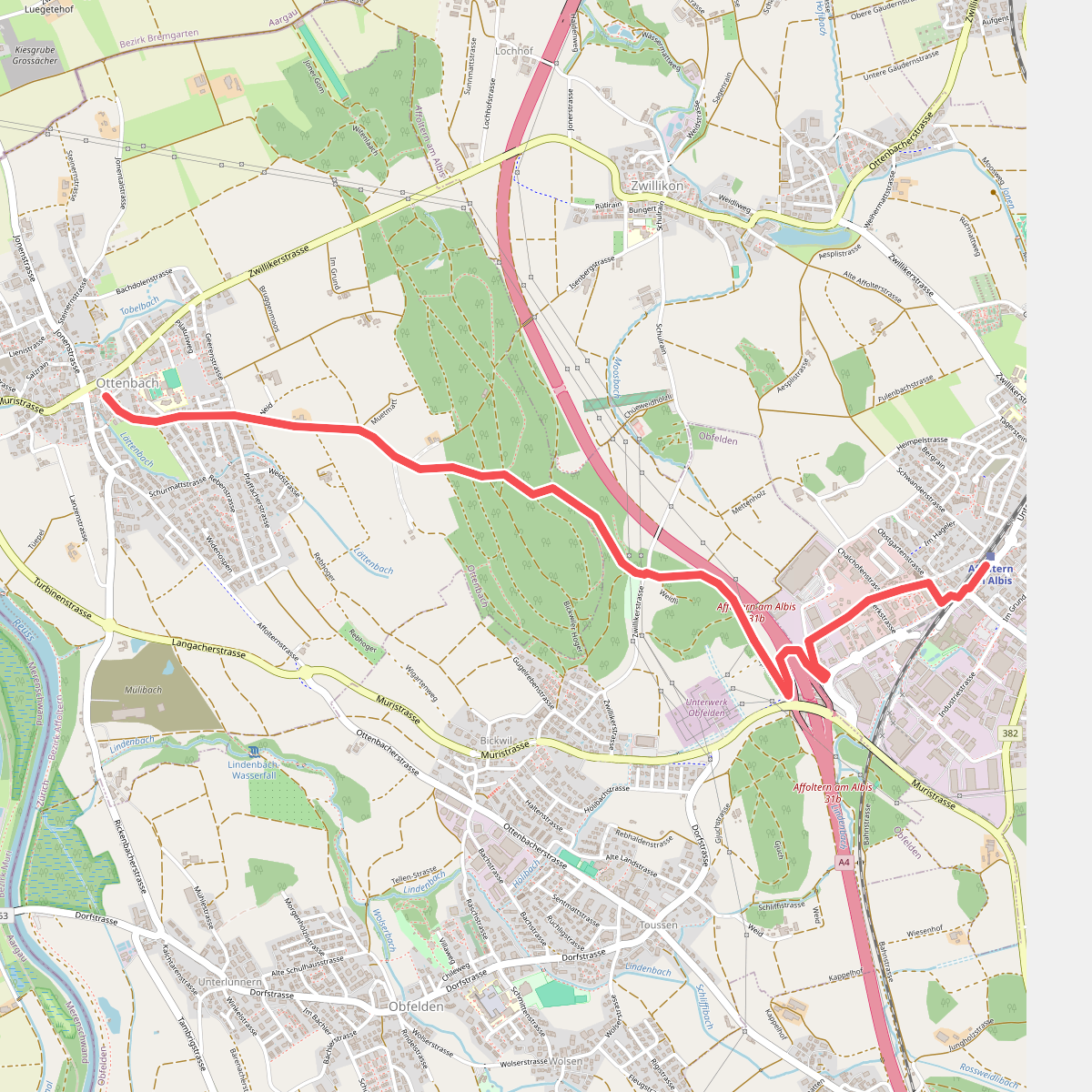 Ottenbach - Affoltern a.A.