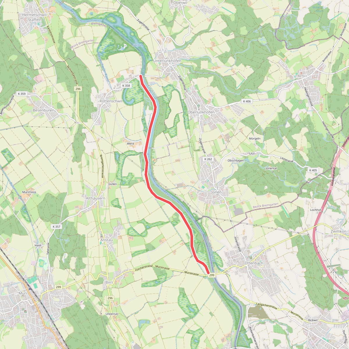 Reuss-Uferweg