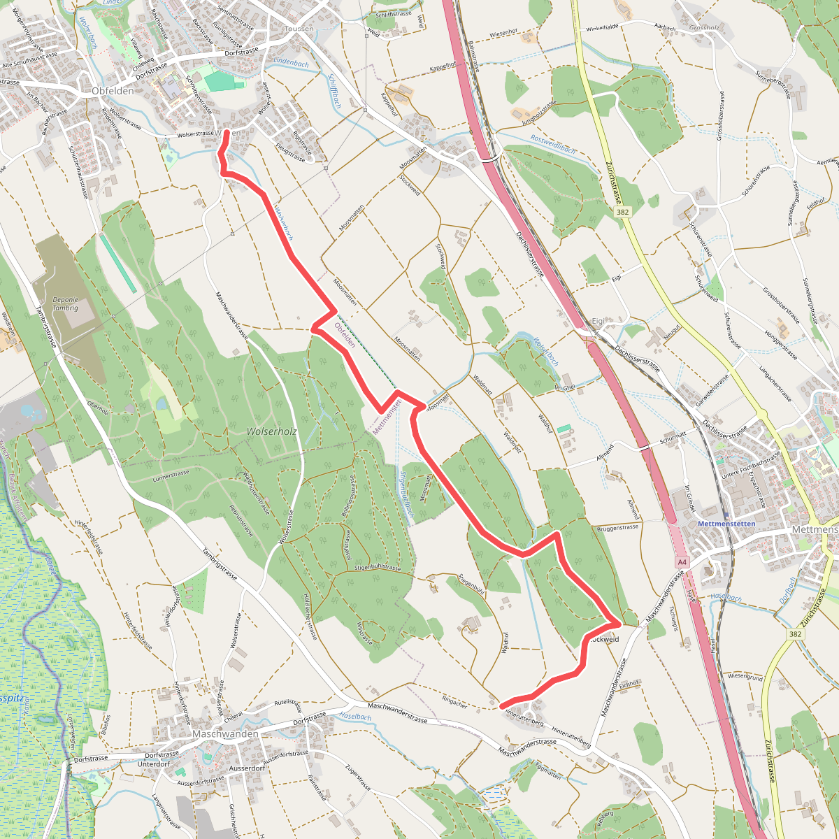 Wolsen - Hinteruttenberg