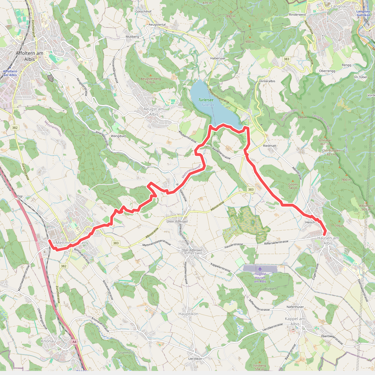 Familien-Wanderweg - Orientierung