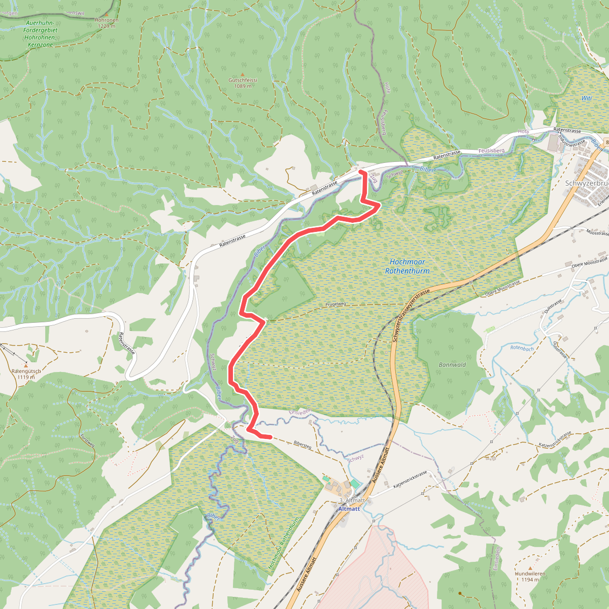 Bibersteg - Gutsch-Säge