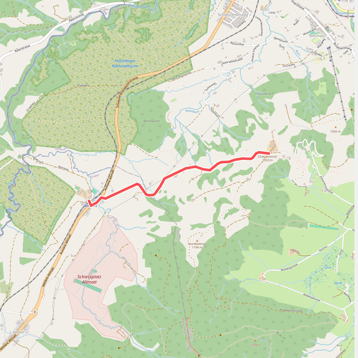Dritte Altmatt - Chatzenstrick