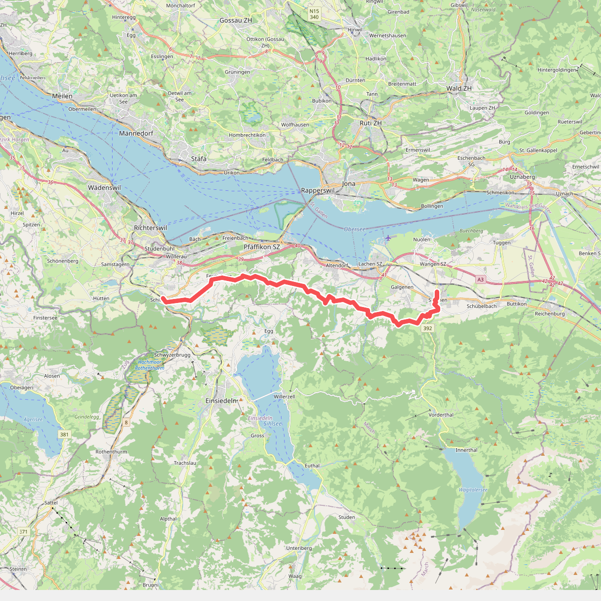 Panoramaweg March Höfe