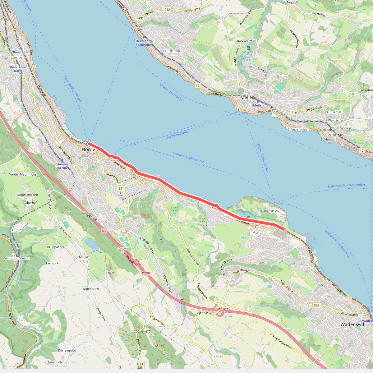 Wädenswiler Seeuferweg