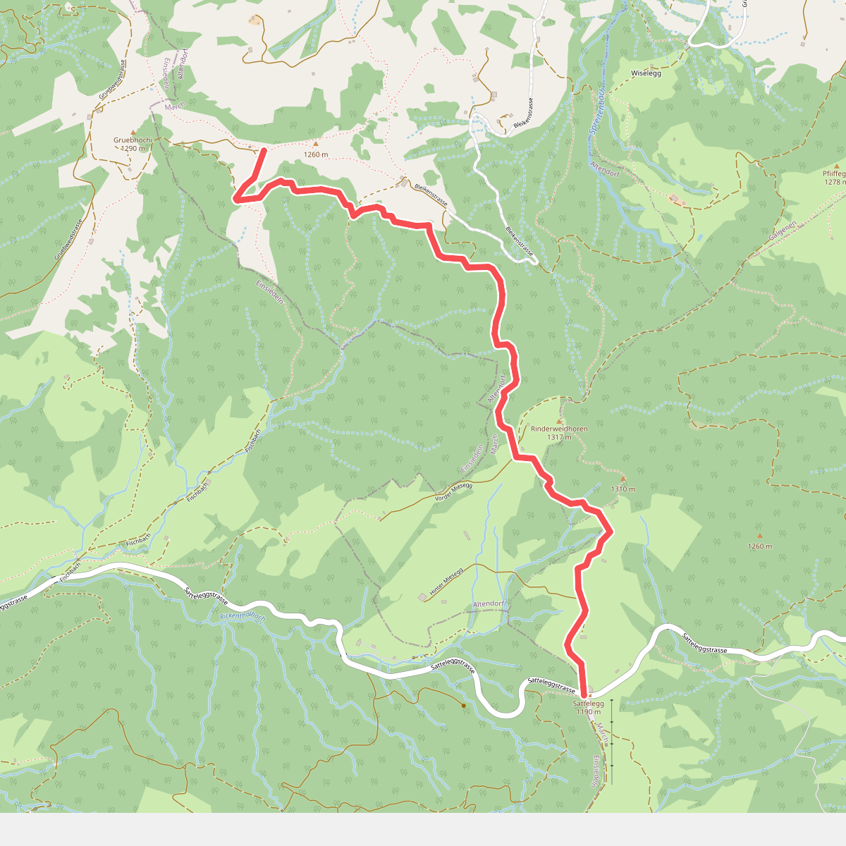 Rinderweidhorn - Gueteregg