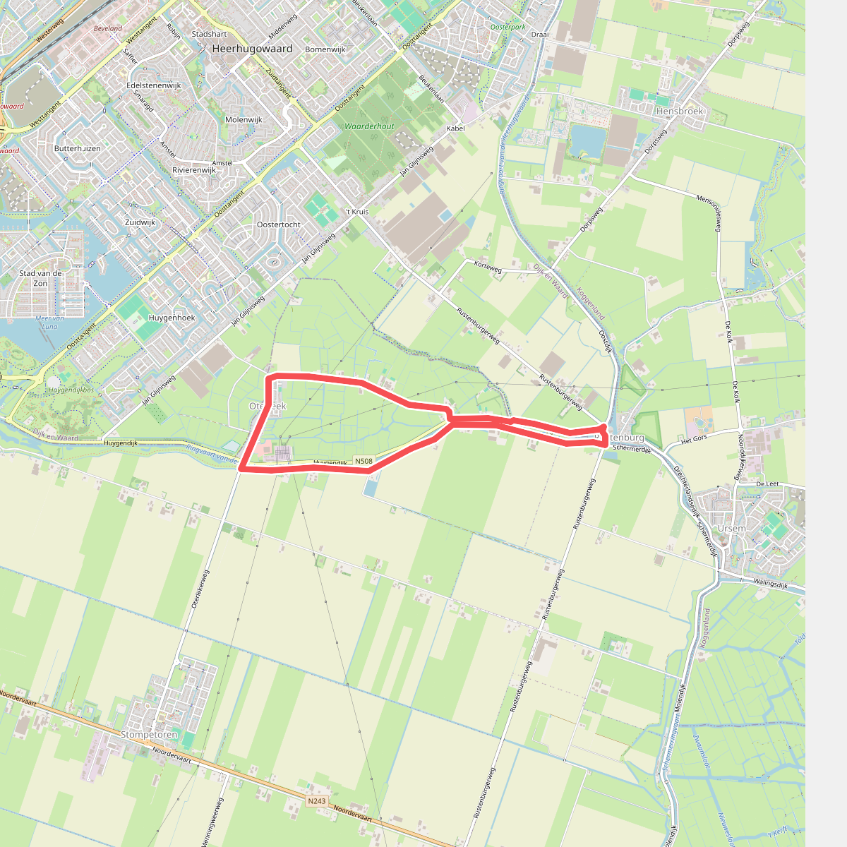 Oterleekroute (geel)