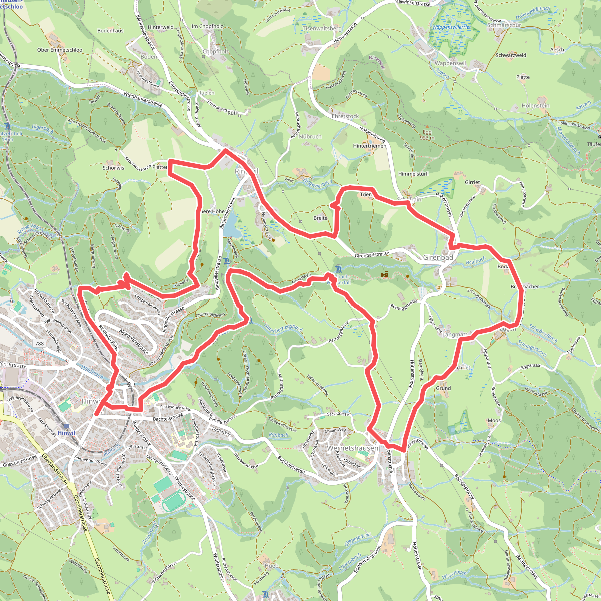 Rundweg 3-Wachten