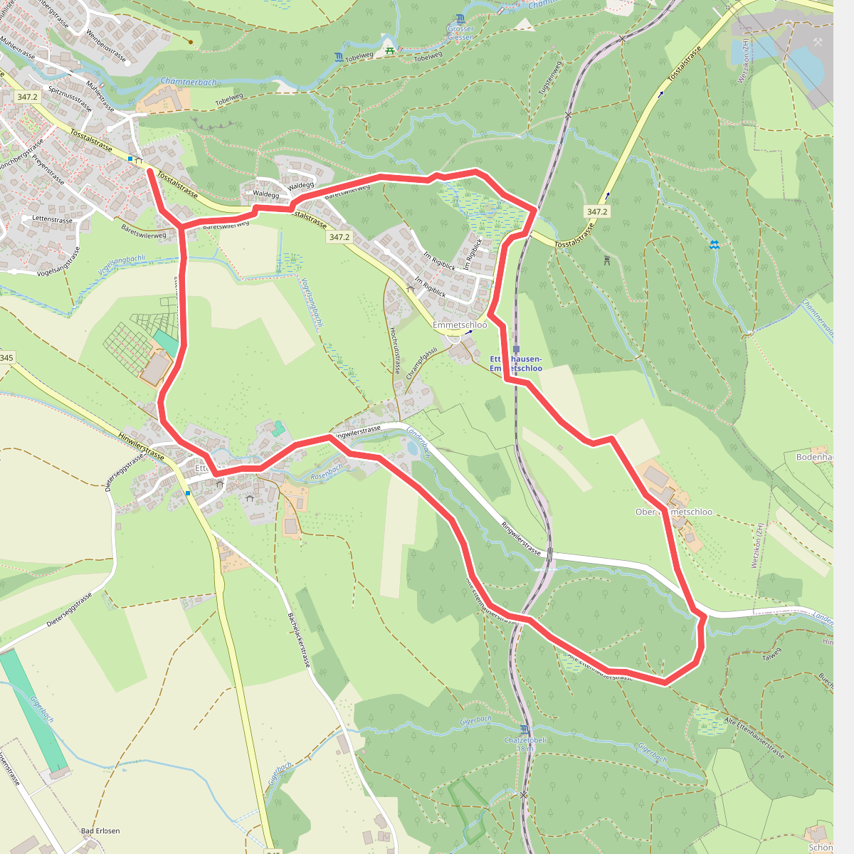 Rundweg Emmetschloo