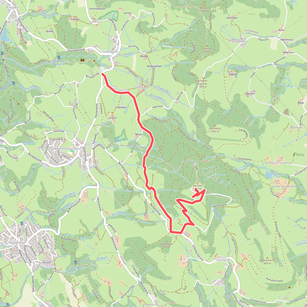 Geopfad am Bachtel