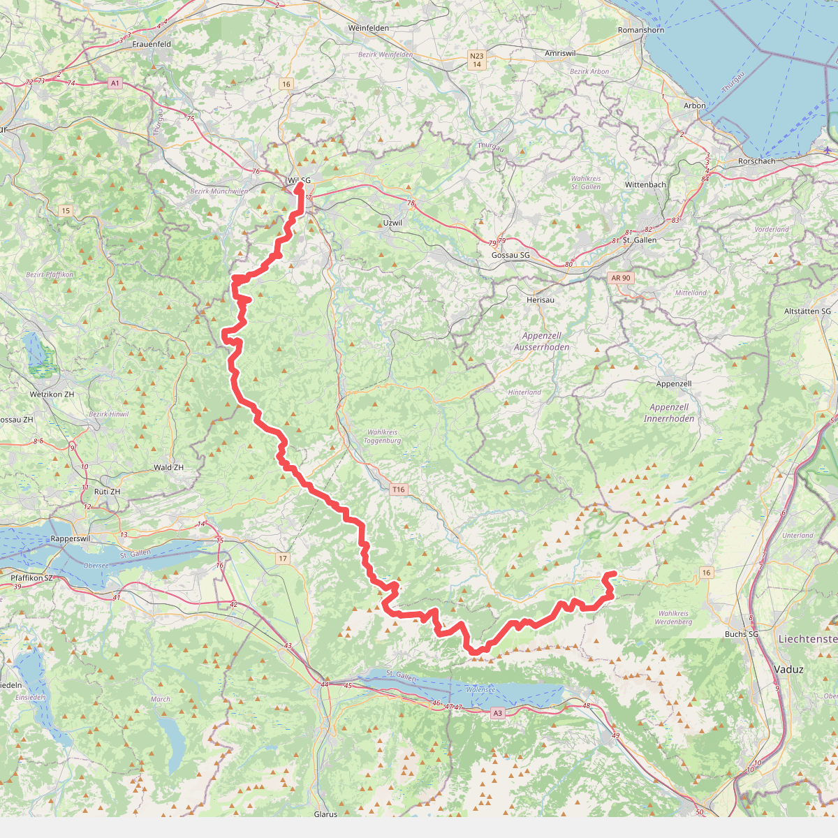 Toggenburger Höhenweg