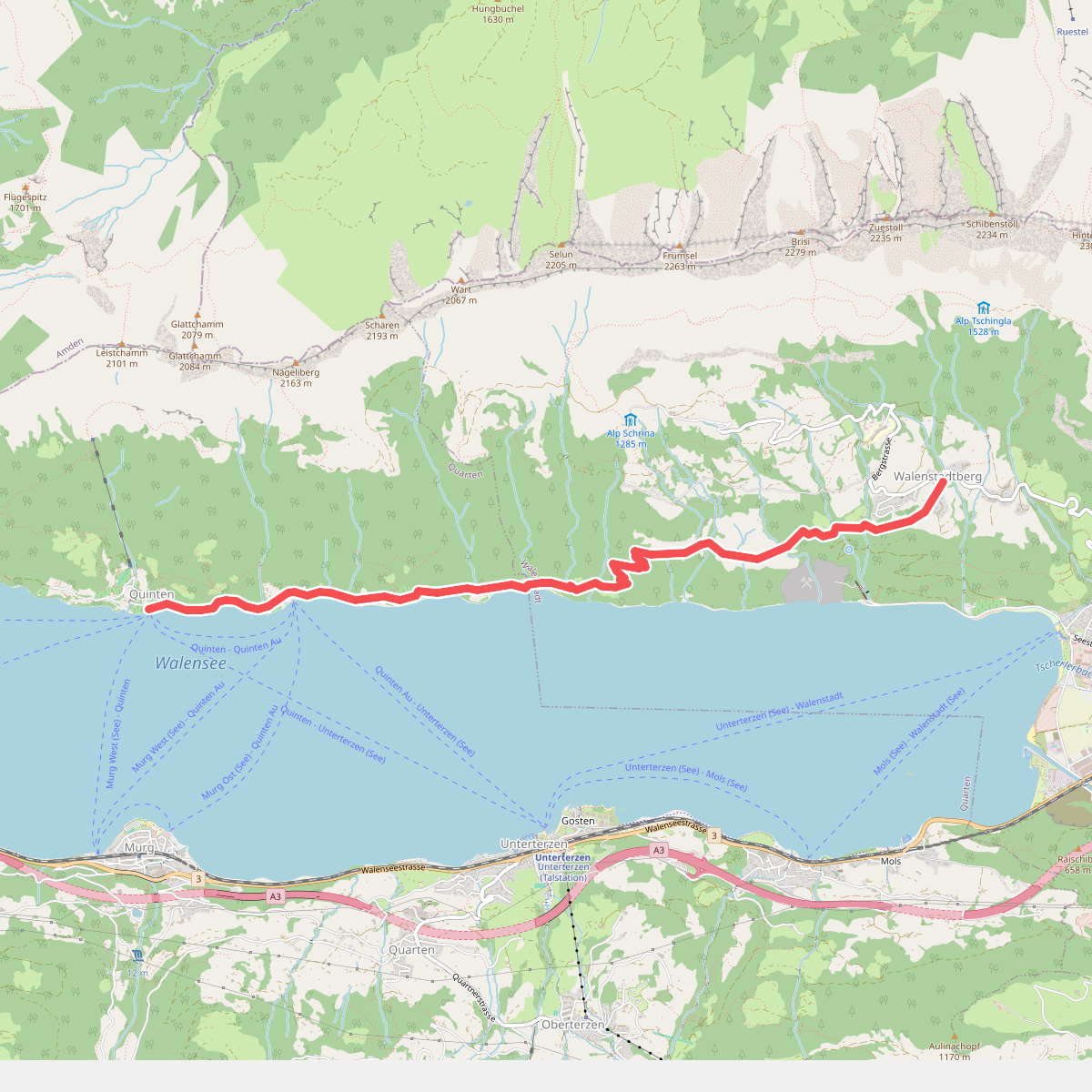 Walenstadtberg - Quinten