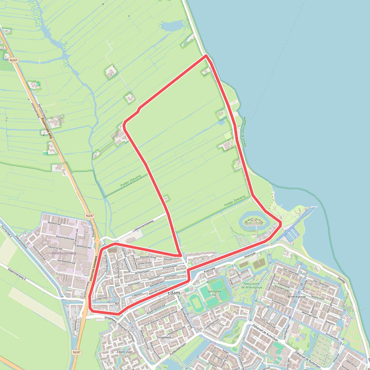 Seedijckroute (groen)