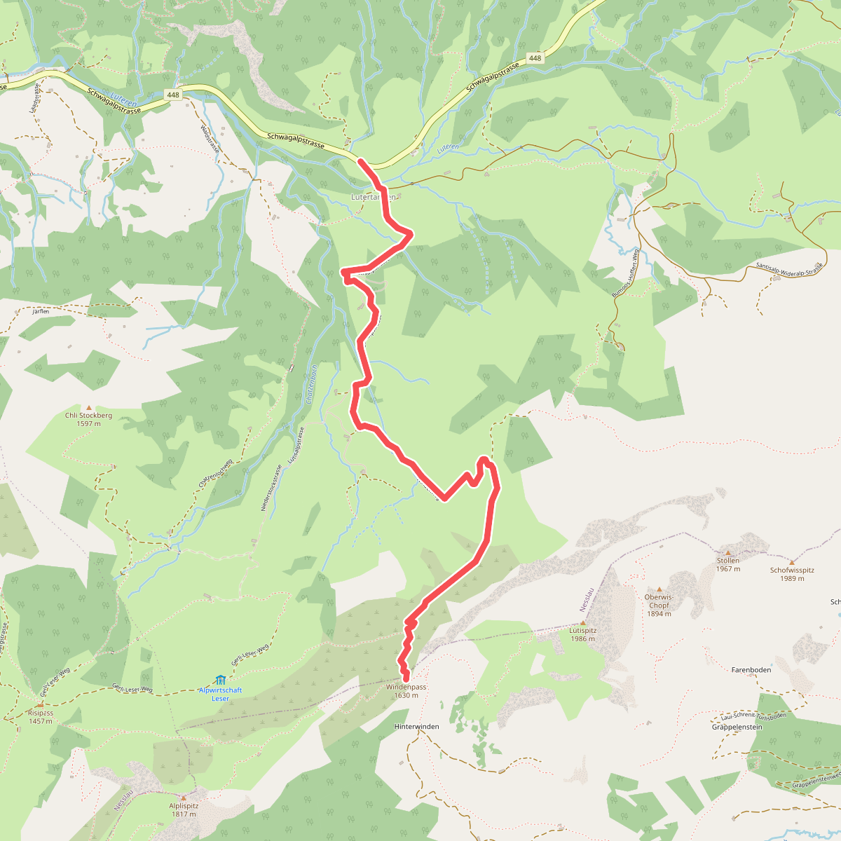 Lutertannen-Windenpass