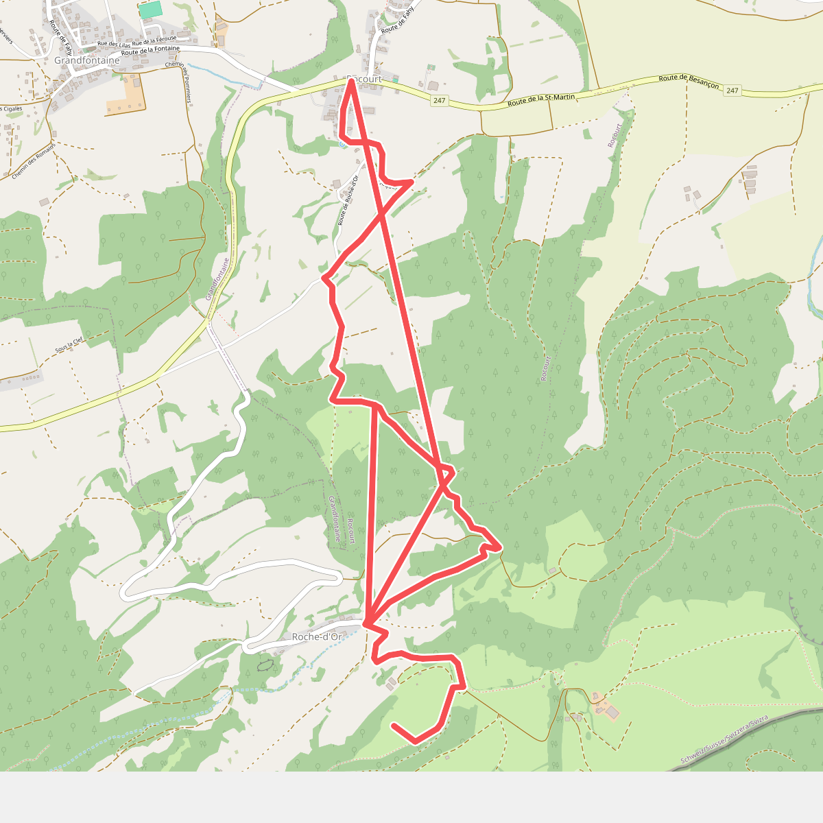 Tour de Faux d'Enson - Rocourt