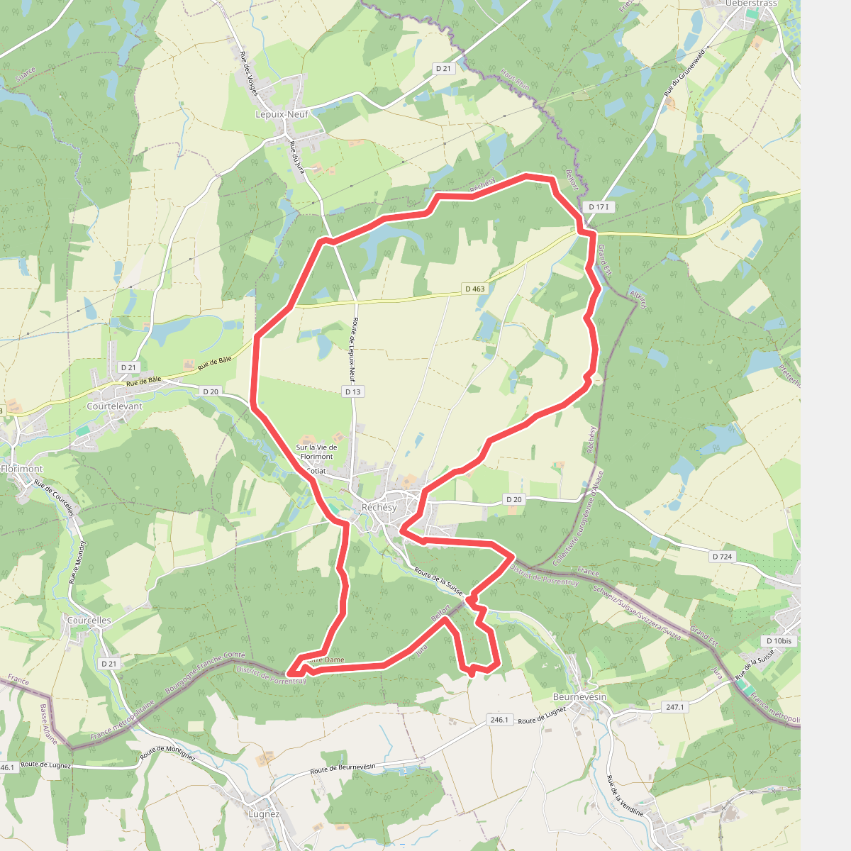 Le Tour de Réchésy