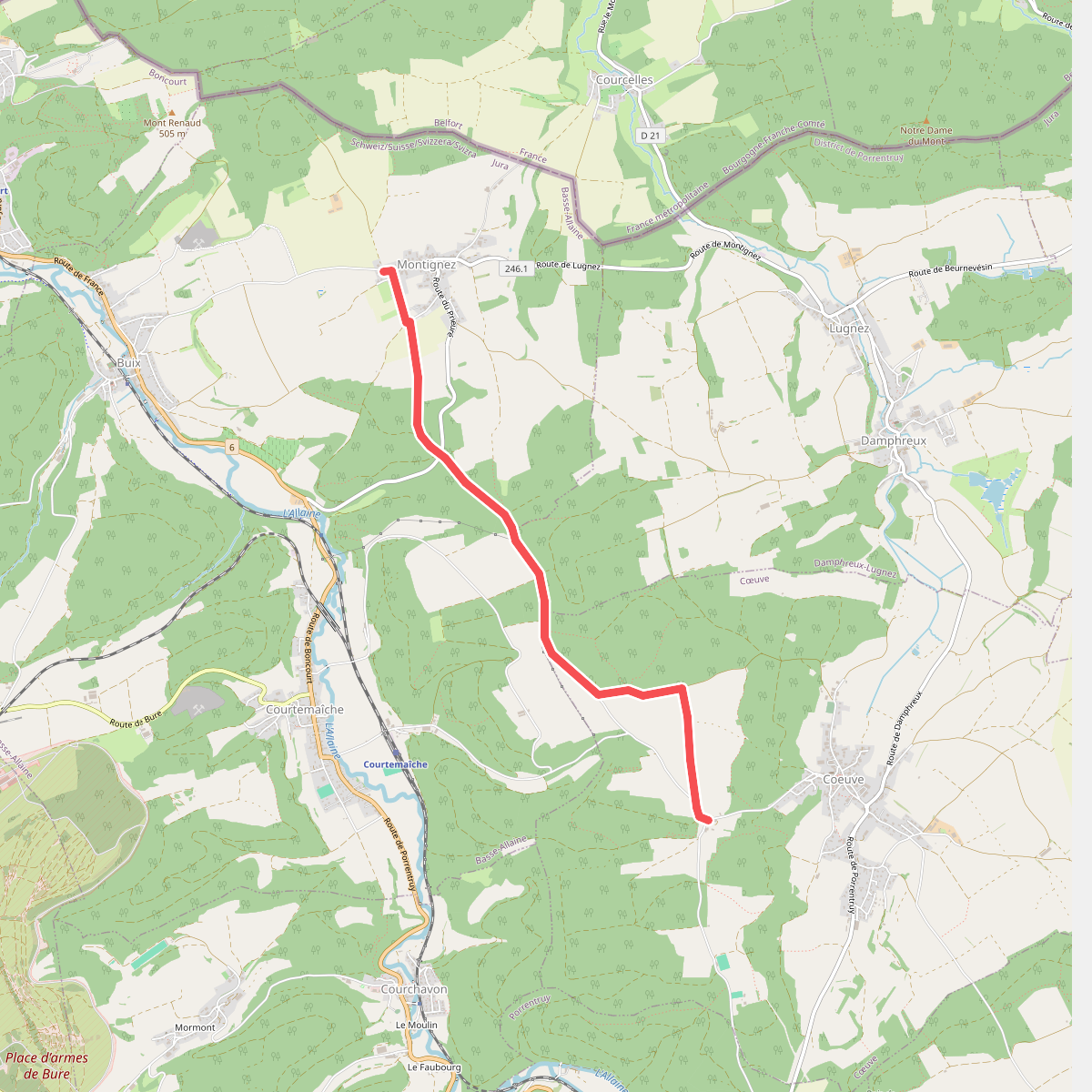 Sur le Mont-Montignez