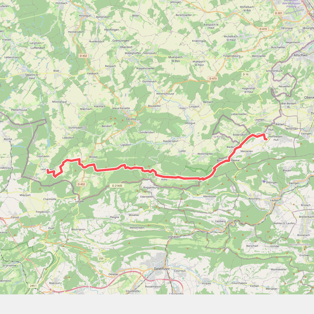 Mariastein Le Chemin