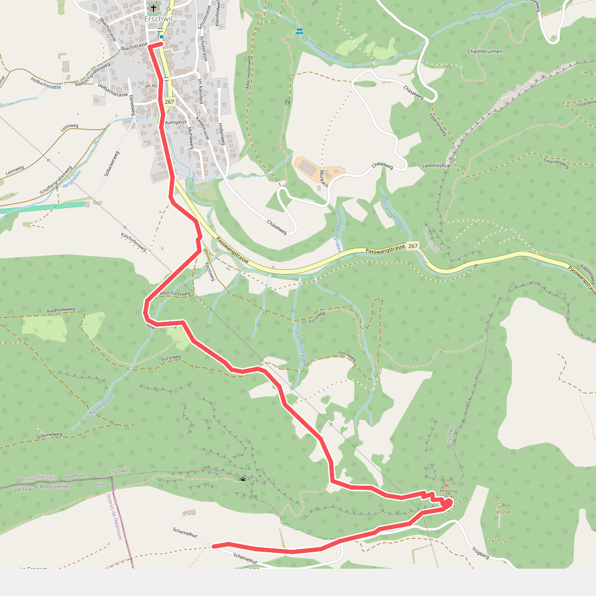Schemelhof - Erschwil Dorf