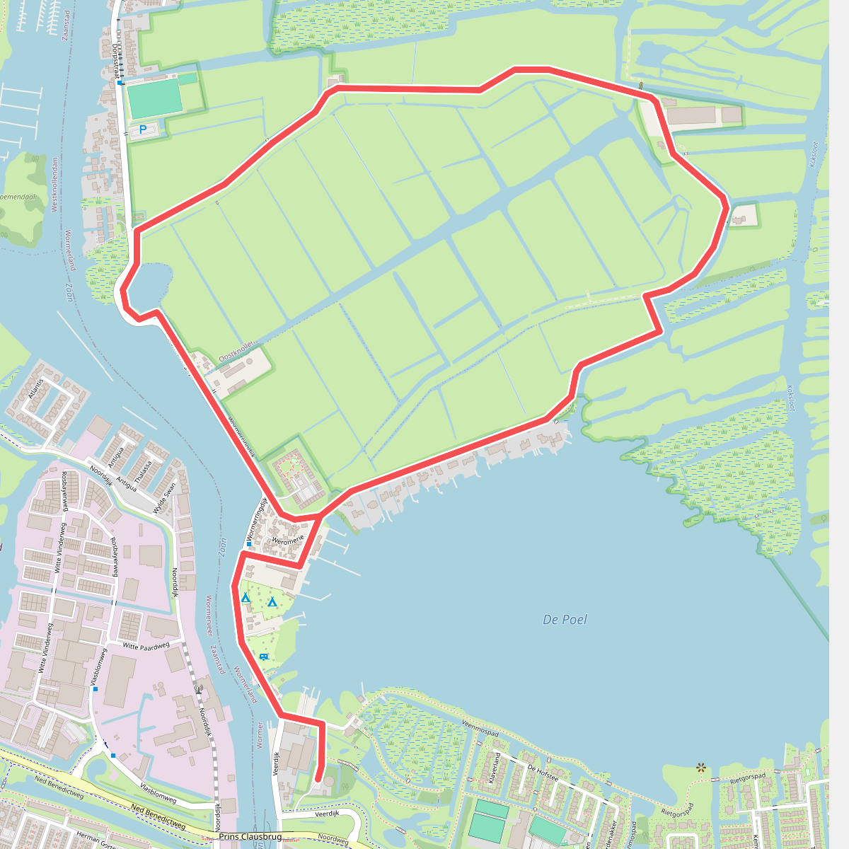 Ommetje Schaalsmeer (groen)