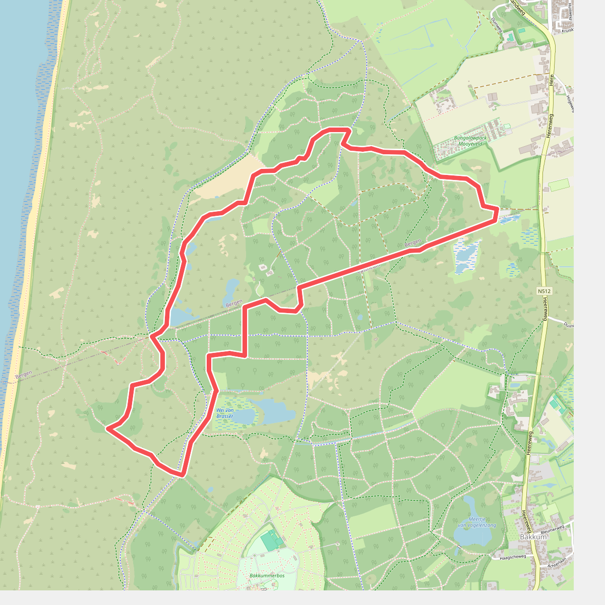Doornvlakpad (duinroute van PWN)