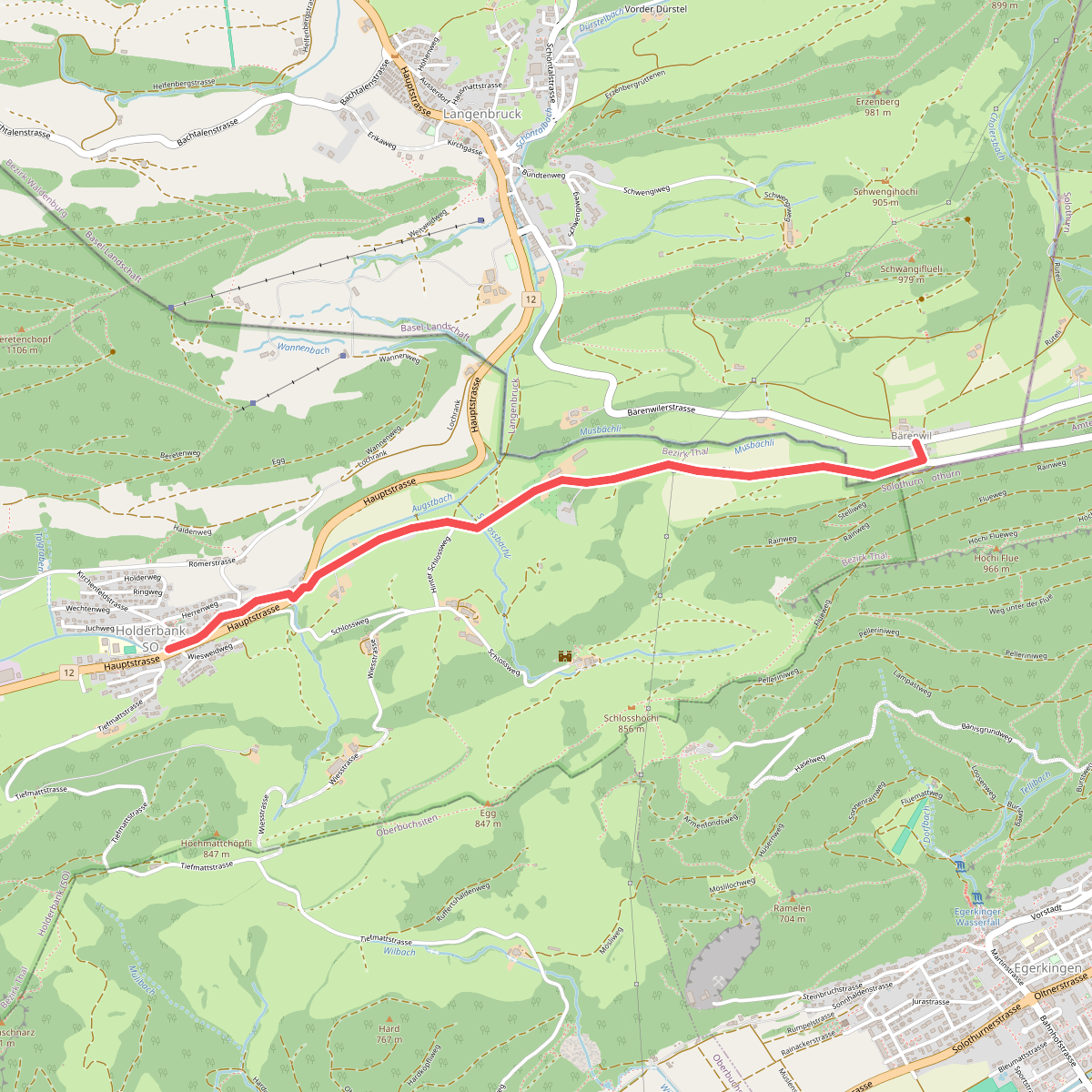 Bärenwil - Holderbank