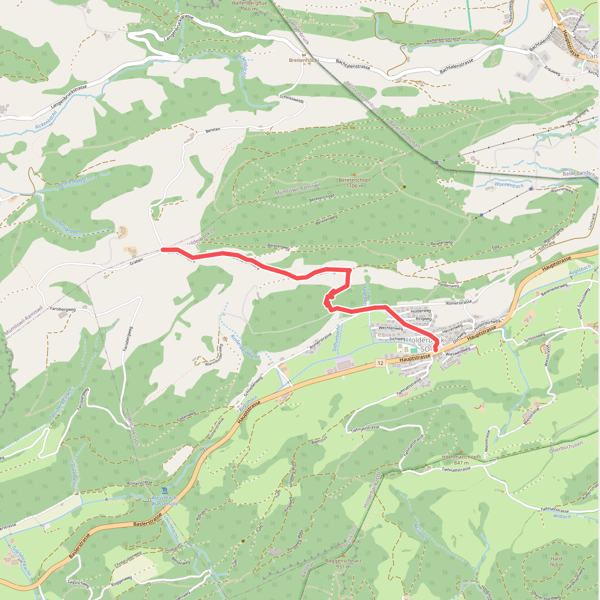 Bereten Linde - Holderbank