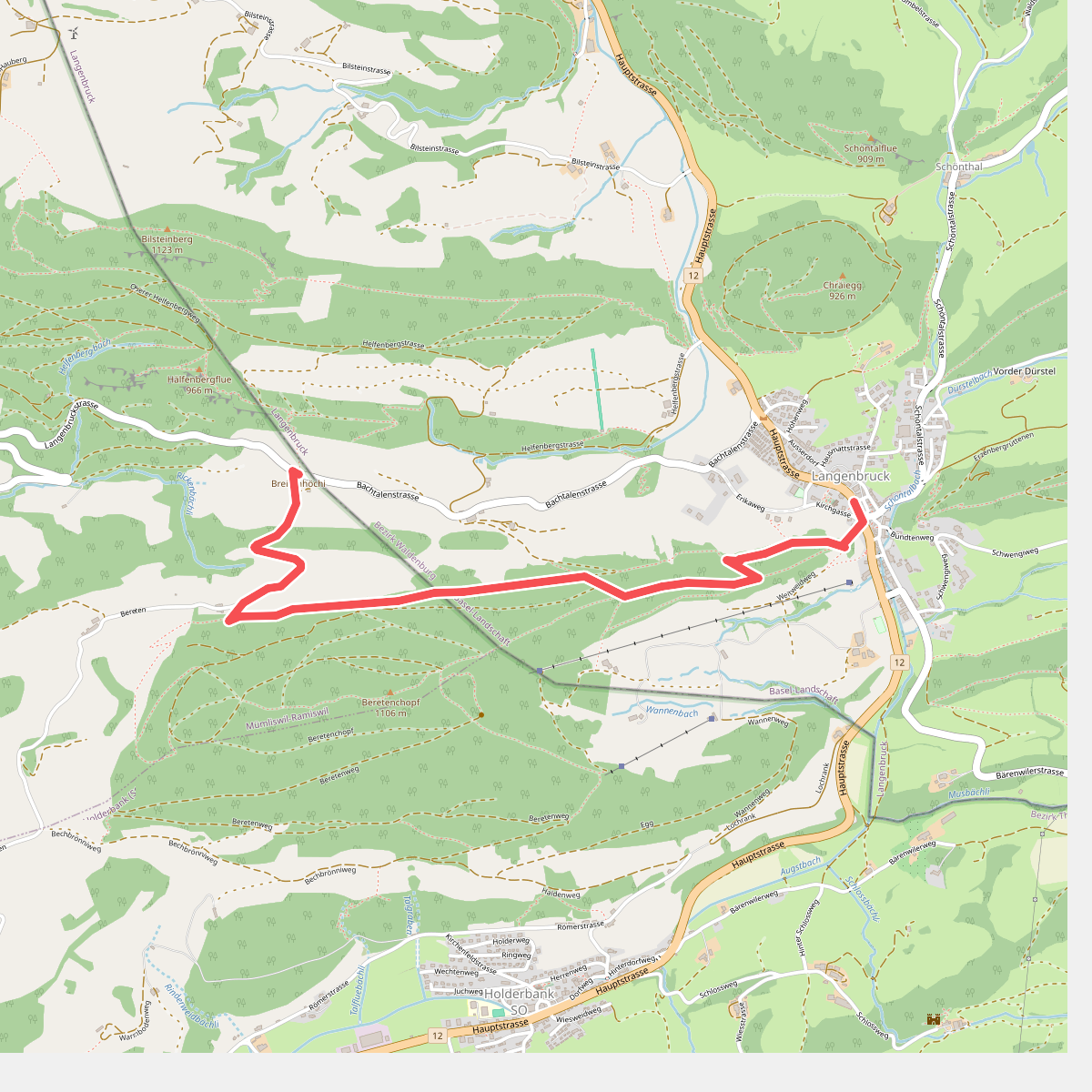 Breitenhöchi - Langenbruck