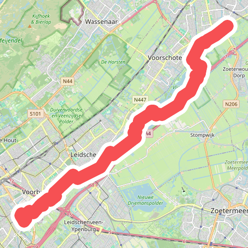 Voorburg - Leiden, Lammebrug · Romeinse Limespad etappe 18