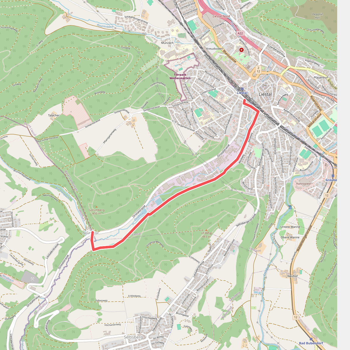 Liestal - Neu-Nuglar