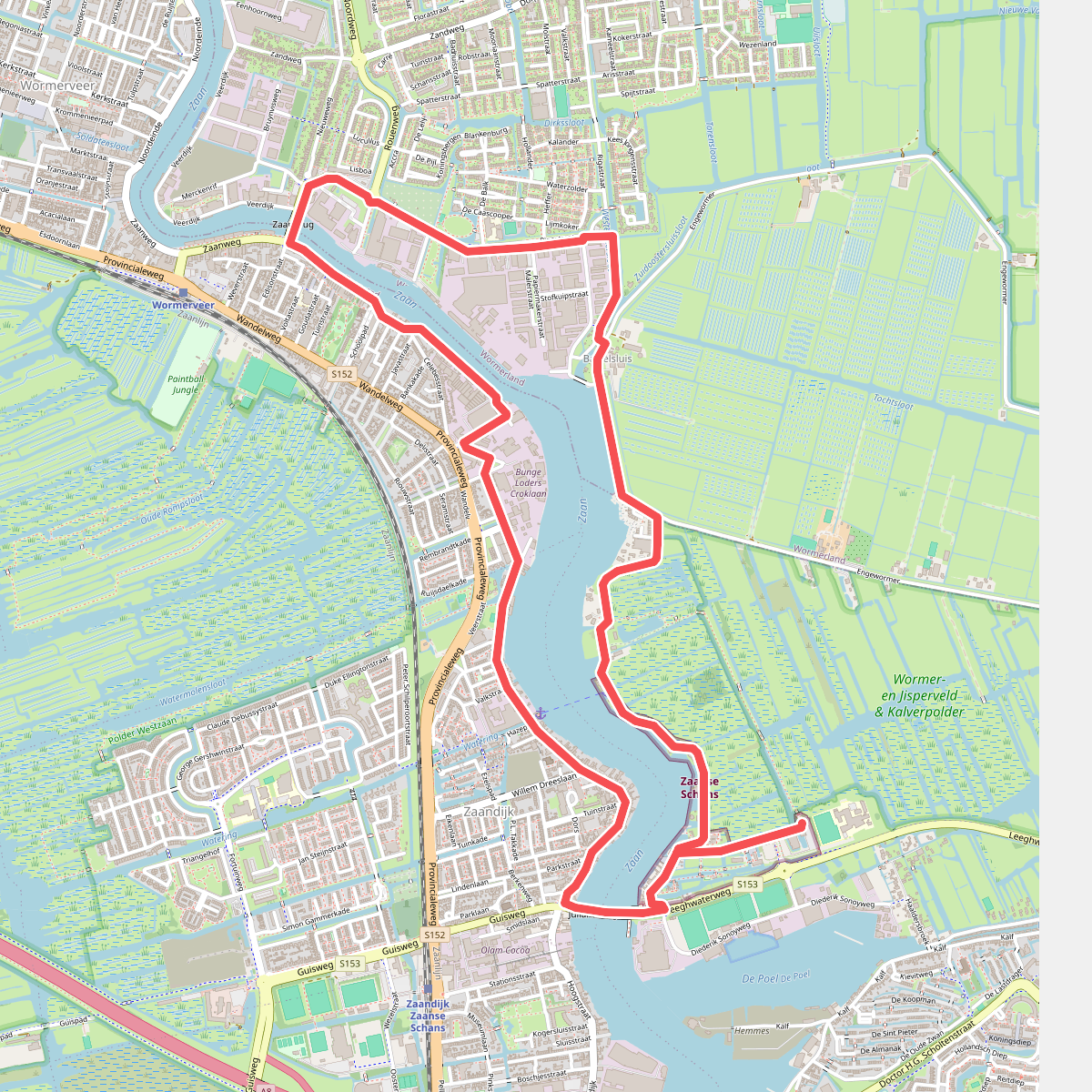 Zaans Erfgoedroute (geel) 