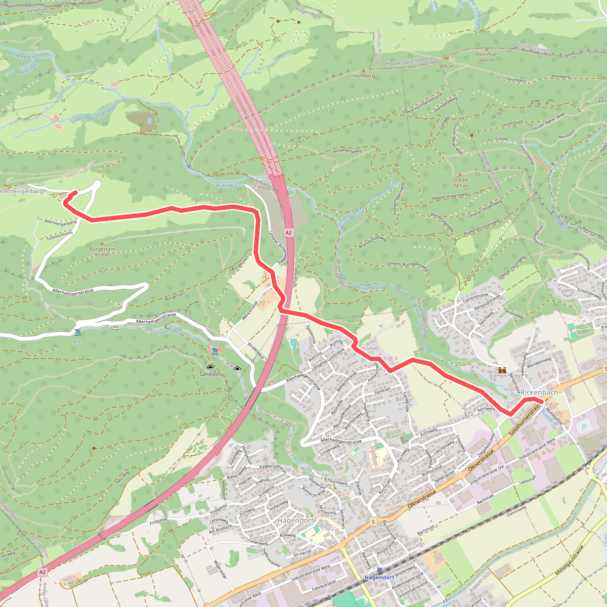 Rickenbach - Allerheiligenberg