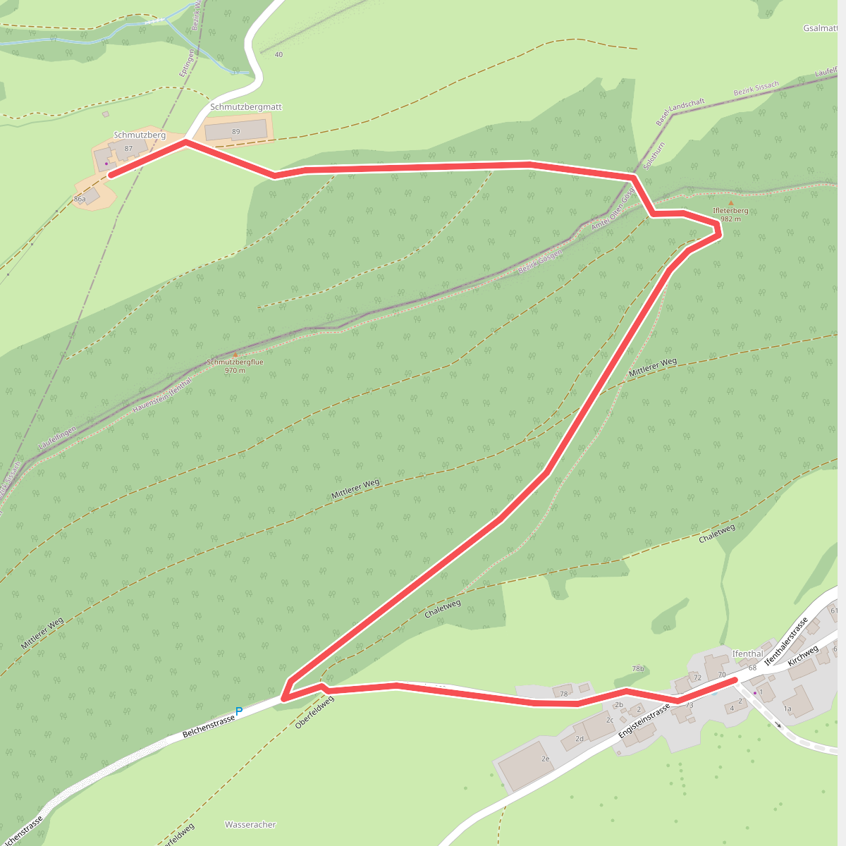 Schmutzberg - Ifenthal