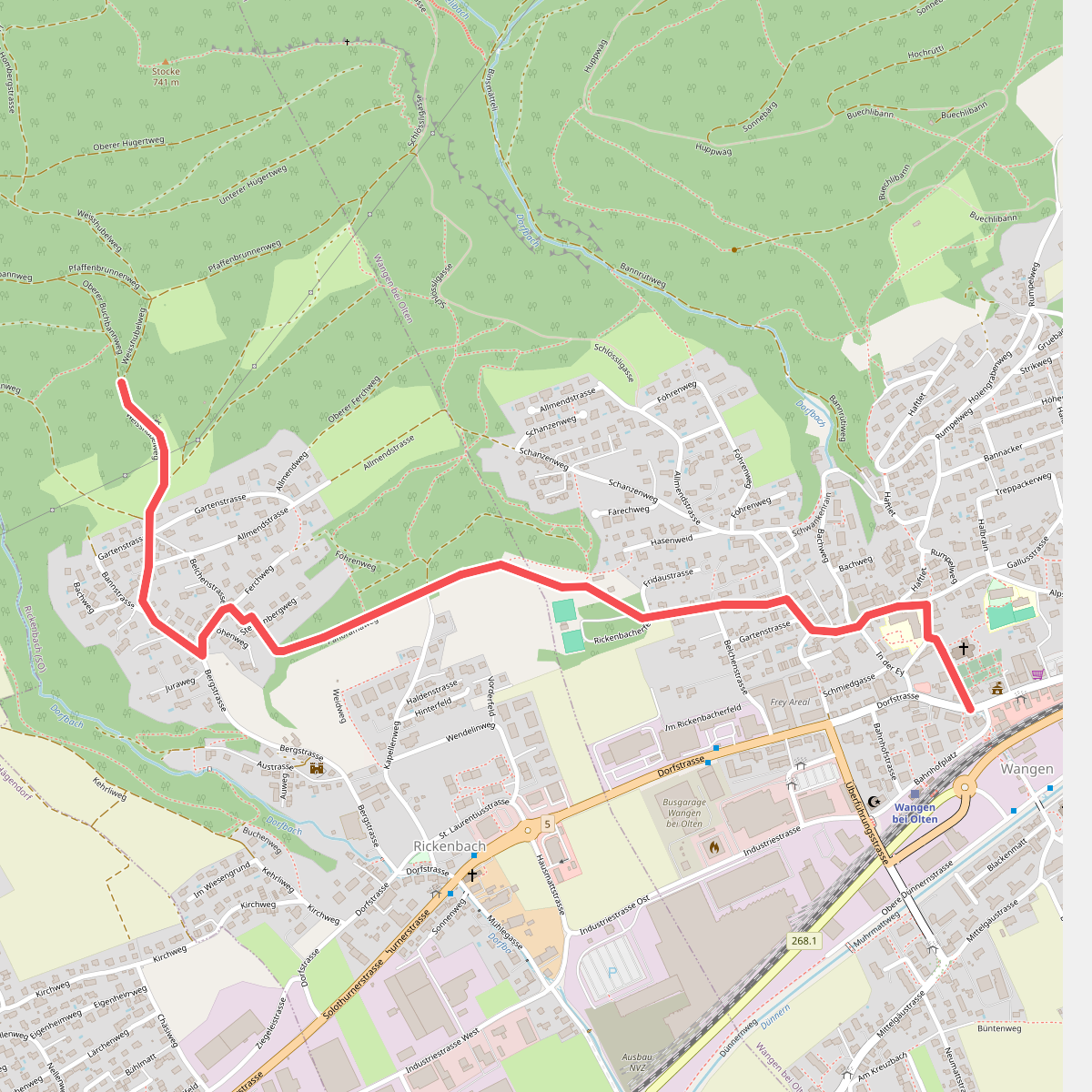 Wangen bei Olten - Steckenberg