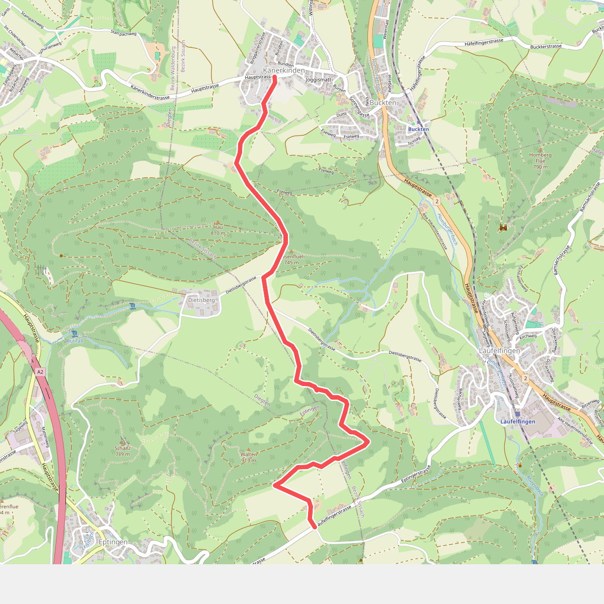 Laufmatt - Känerkinden