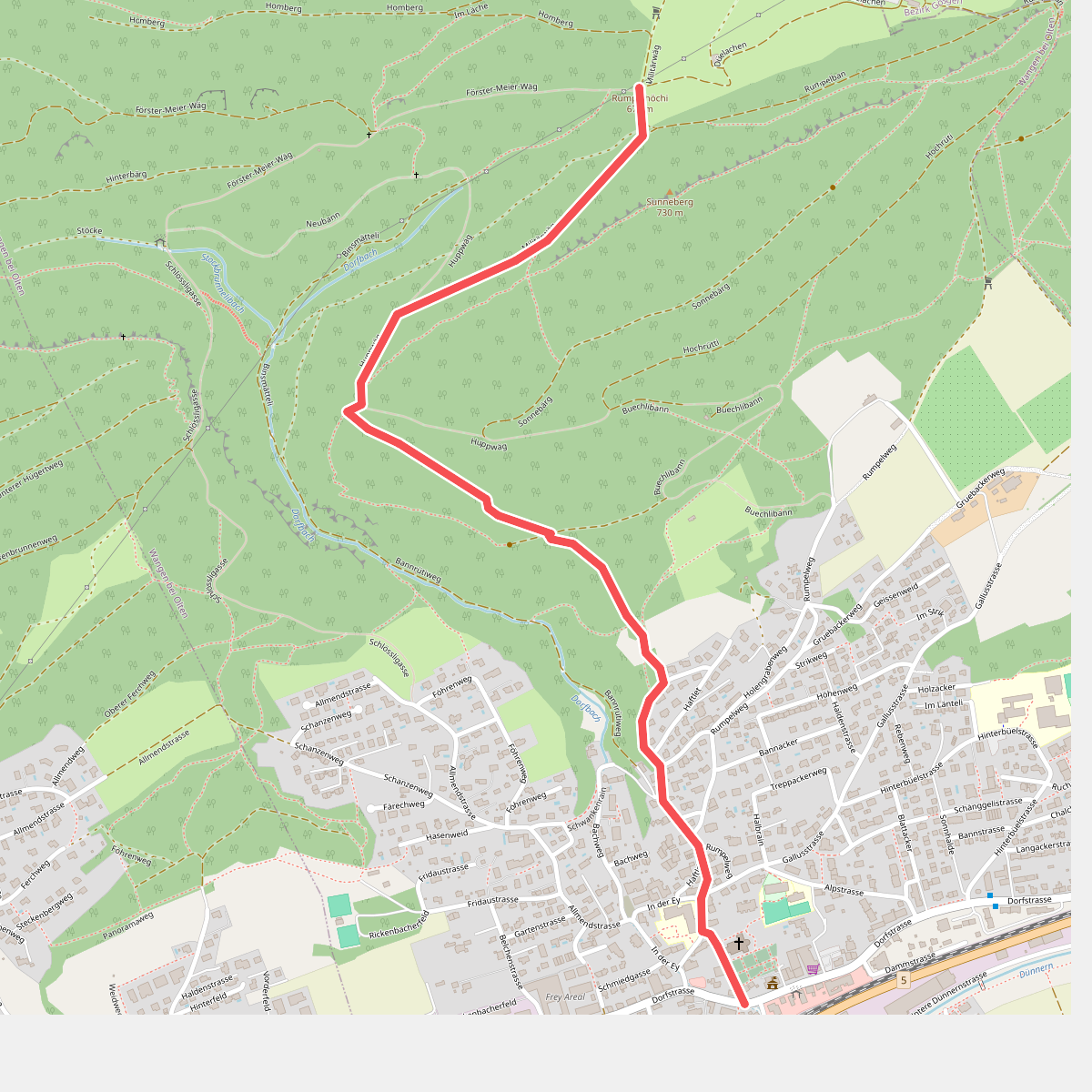 Wangen bei Olten - Rumpelhöchi