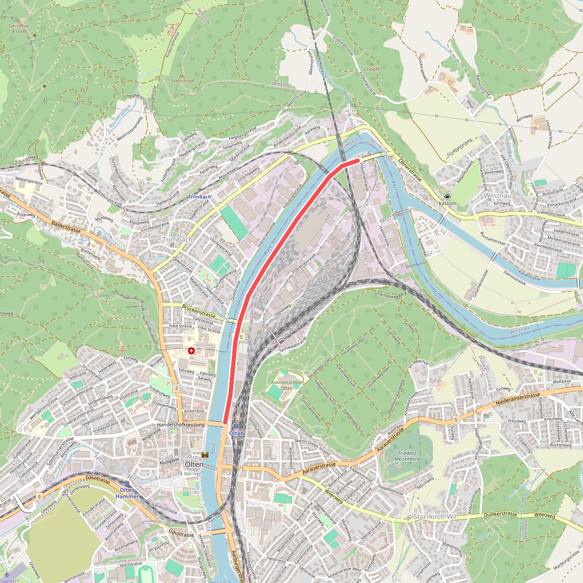 Rankwog - Olten Bhf