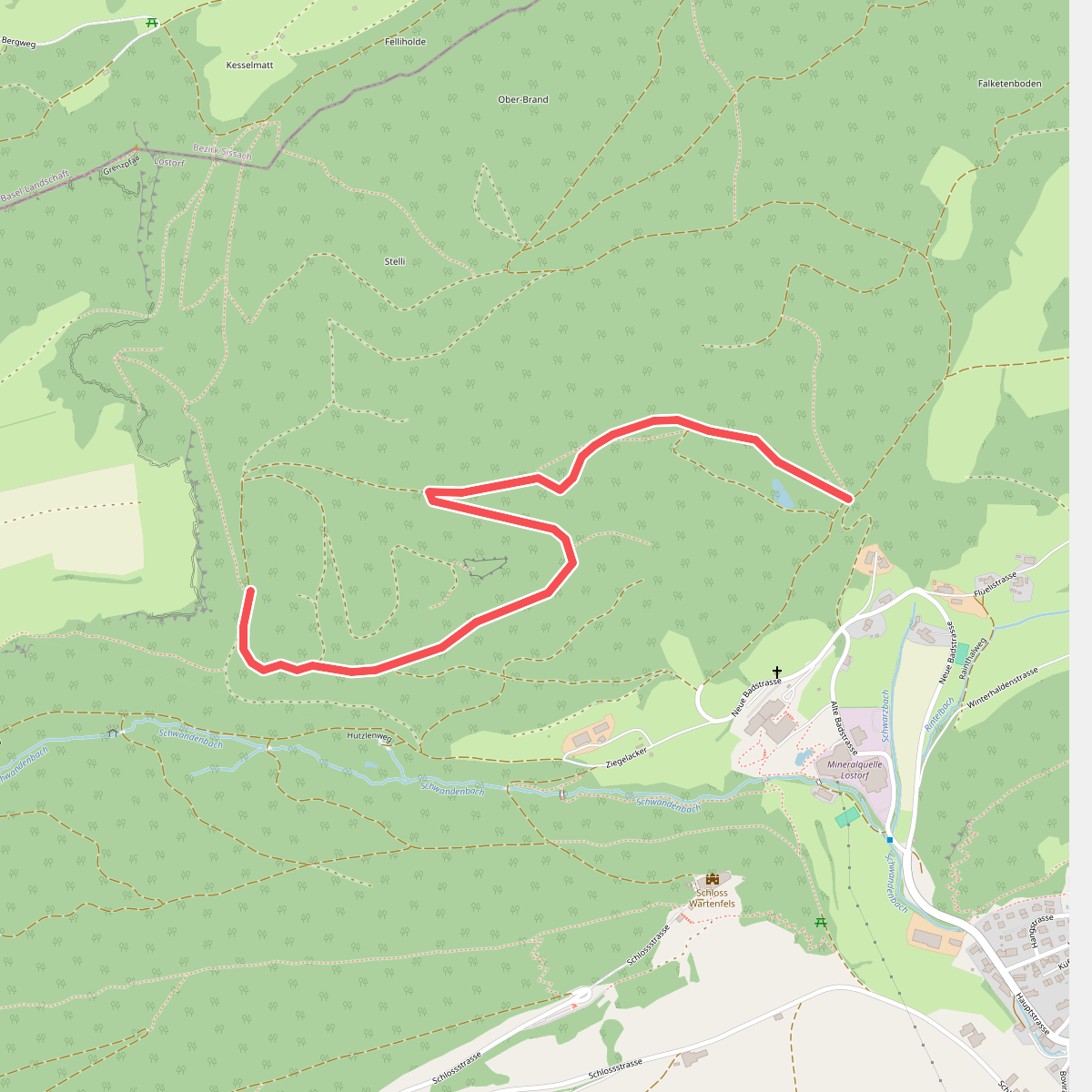 Falkenstein Weiher - Hutzlenbödeli