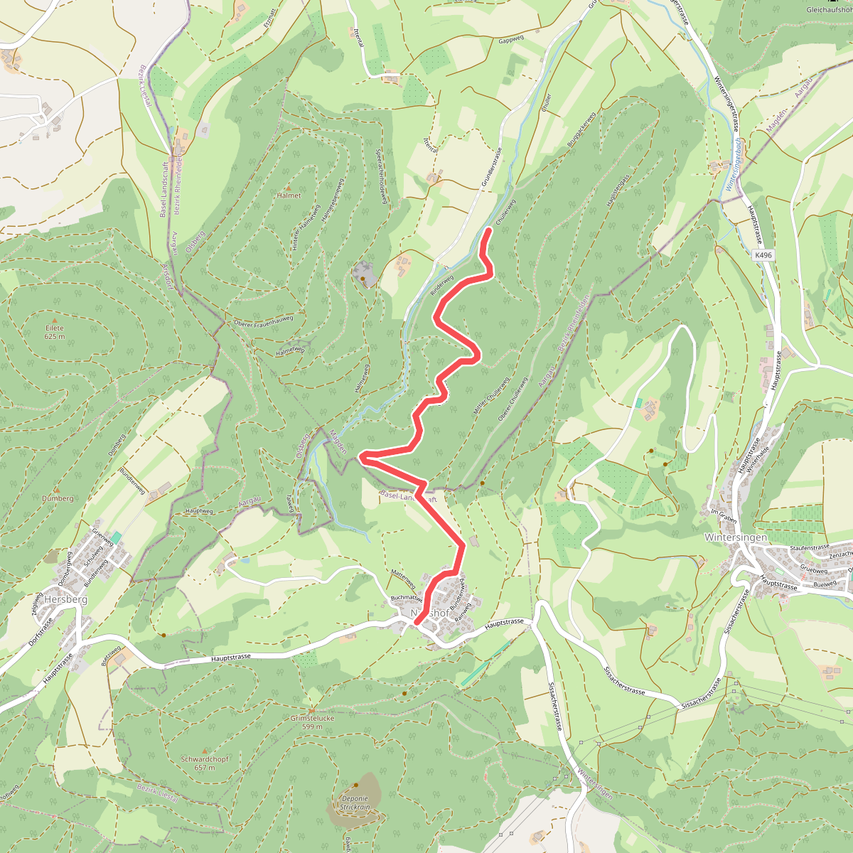 Nusshof - Tal