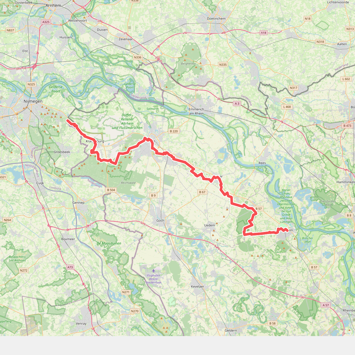 Romeinse Limespad Nijmegen/Berg en Dal - Xanten · Romeinse Limespad etappe 19