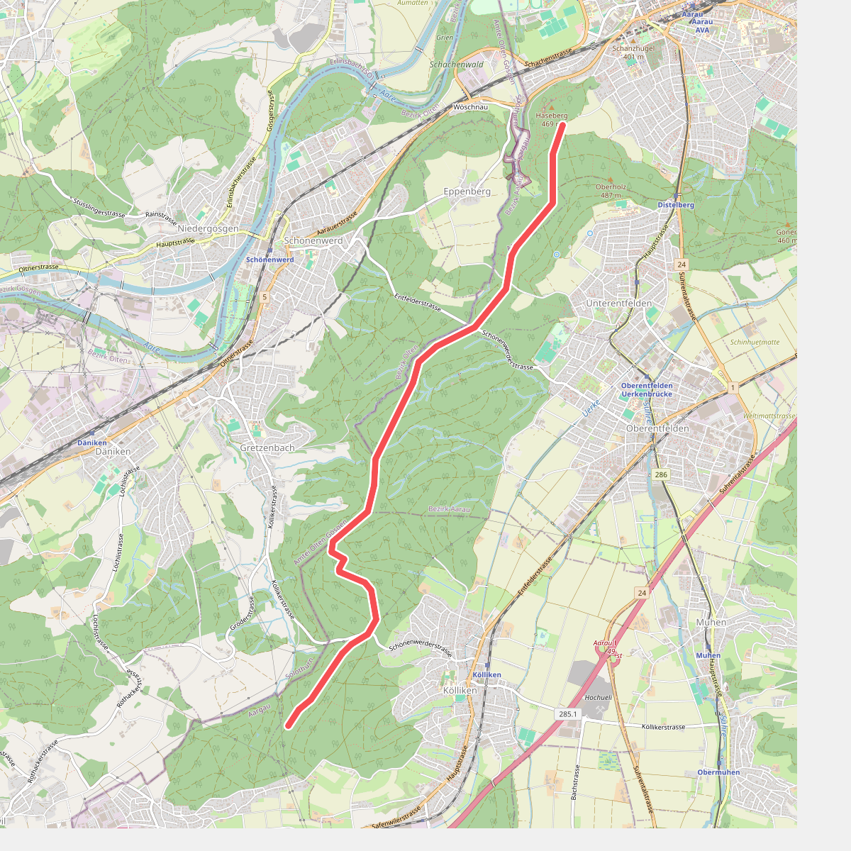 Aargauer Planetenweg