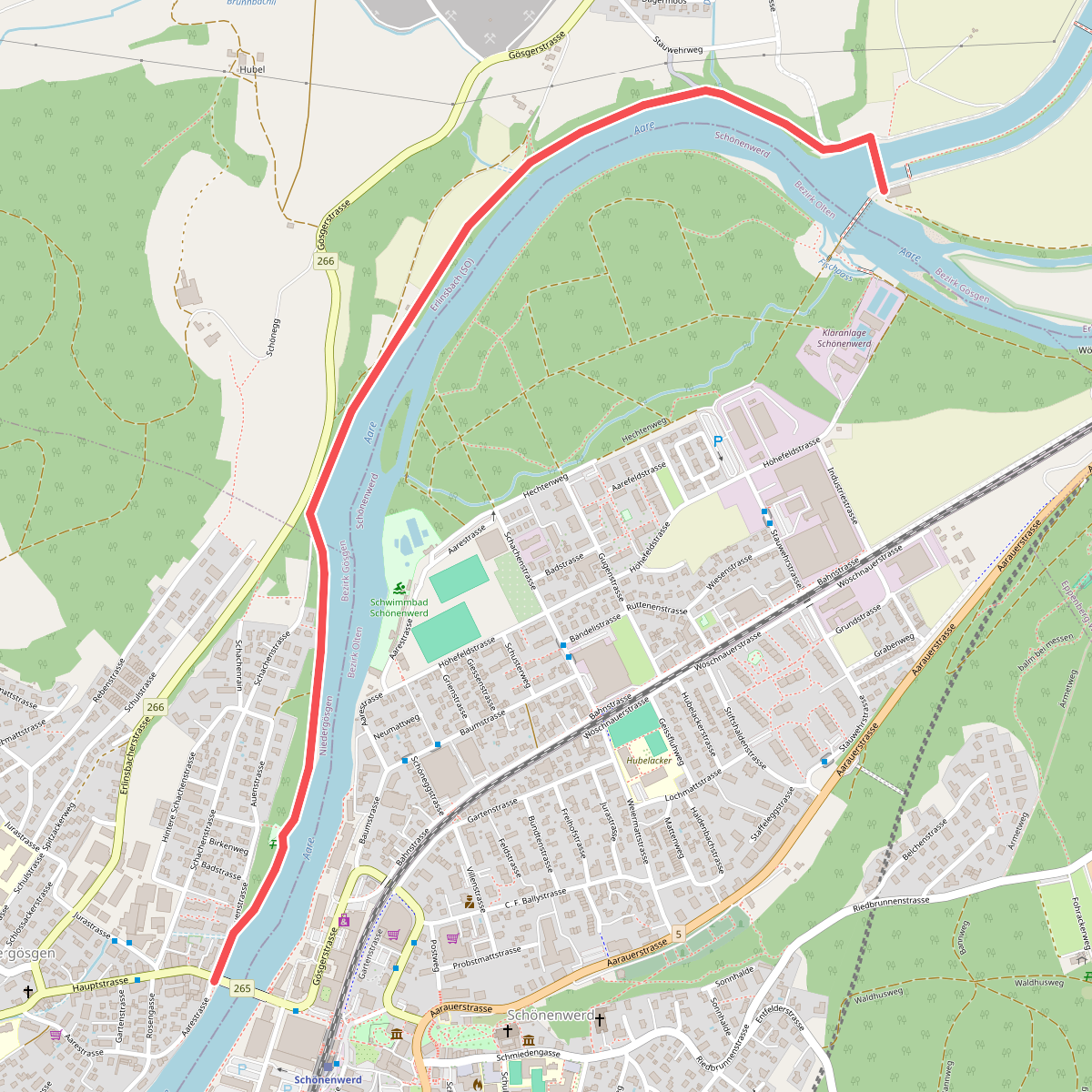 Niedergösgen - Erlinsbach Stauwehr
