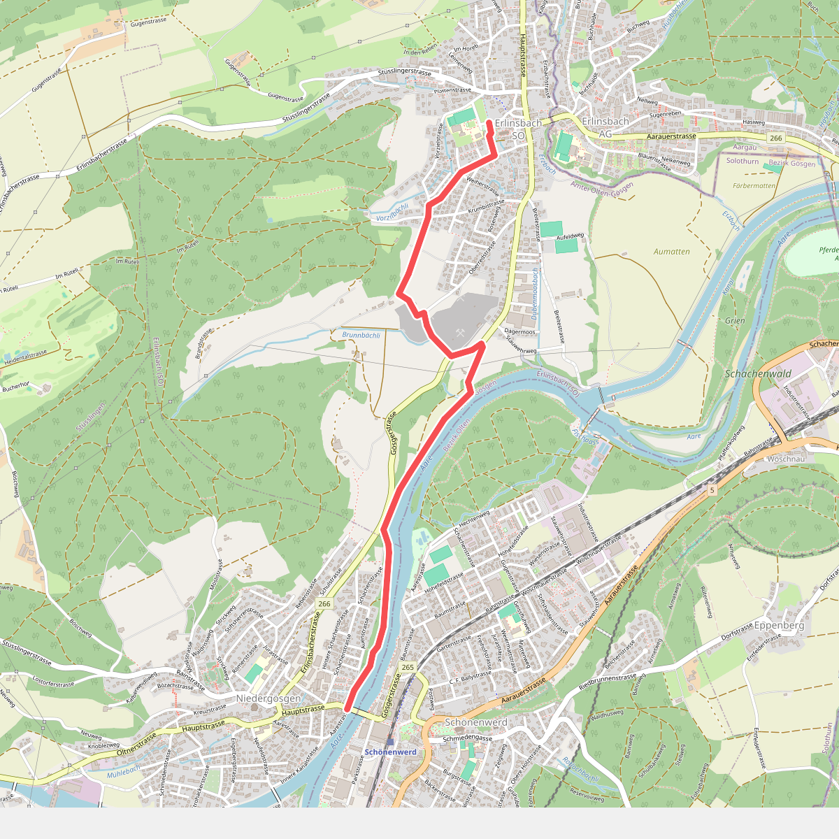 Niedergösgen - Niedererlinsbach